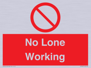 PV7067: No Lone Working