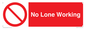 PV7067: No Lone Working