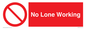 PV7067: No Lone Working