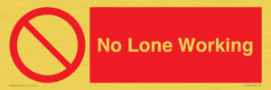 PV7067: No Lone Working