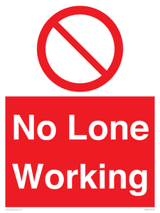 PV7067: No Lone Working