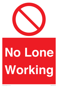 PV7067: No Lone Working