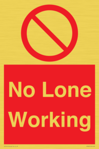 PV7067: No Lone Working
