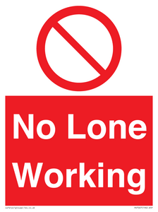 PV7067: No Lone Working
