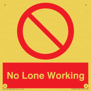 PV7067: No Lone Working