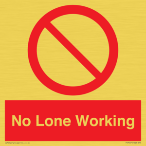 PV7067: No Lone Working