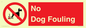 PV7165: No Dog Fouling