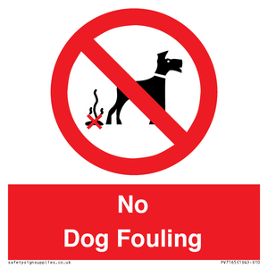 PV7165: No Dog Fouling