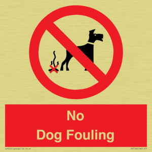 PV7165: No Dog Fouling