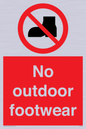 PV7182: No outdoor footwear