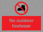 PV7182: No outdoor footwear