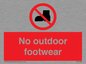PV7182: No outdoor footwear