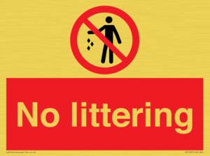 PV7187: No littering