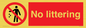 PV7187: No littering