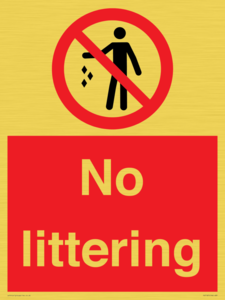 PV7187: No littering
