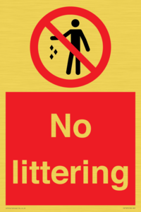 PV7187: No littering