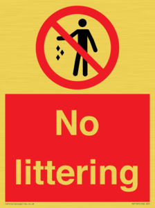 PV7187: No littering