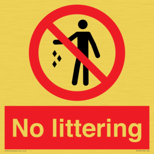 PV7187: No littering