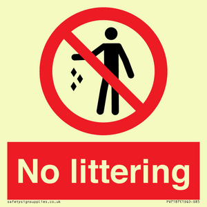 PV7187: No littering