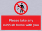 PV7190: Please take any rubbish home with you