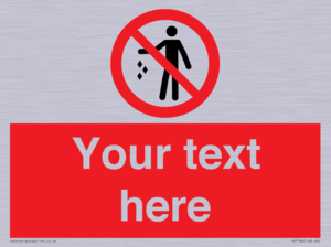 PV7192: Custom No littering