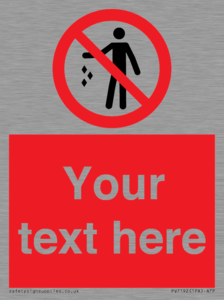 PV7192: Custom No littering