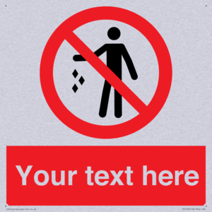 PV7192: Custom No littering