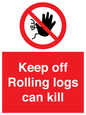 PV7272: Keep off Rolling logs can kill