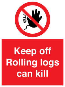 PV7272: Keep off Rolling logs can kill