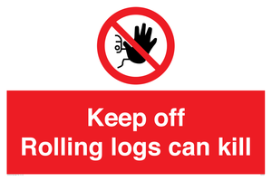 PV7272: Keep off Rolling logs can kill