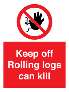 PV7272: Keep off Rolling logs can kill