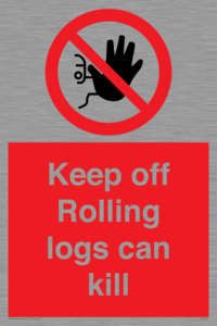 PV7272: Keep off Rolling logs can kill