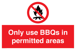 PV7274: Only use BBQs in permitted areas