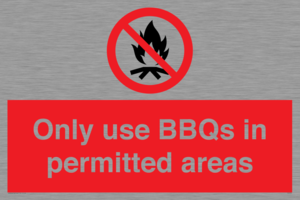 PV7274: Only use BBQs in permitted areas