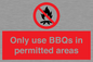 PV7274: Only use BBQs in permitted areas