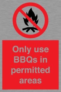 PV7274: Only use BBQs in permitted areas