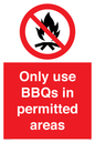 PV7274: Only use BBQs in permitted areas