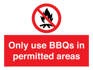 PV7274: Only use BBQs in permitted areas