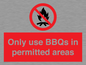 PV7274: Only use BBQs in permitted areas