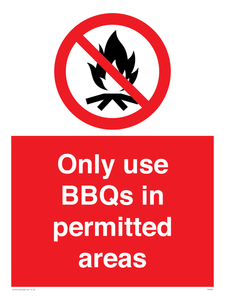PV7274: Only use BBQs in permitted areas