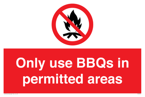 PV7274: Only use BBQs in permitted areas