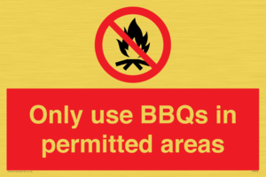 PV7274: Only use BBQs in permitted areas