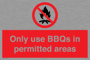 PV7274: Only use BBQs in permitted areas