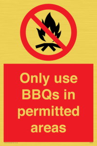 PV7274: Only use BBQs in permitted areas