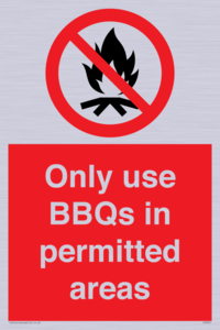 PV7274: Only use BBQs in permitted areas