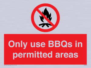 PV7274: Only use BBQs in permitted areas