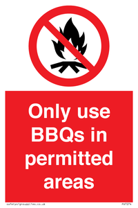 PV7274: Only use BBQs in permitted areas