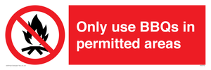 PV7274: Only use BBQs in permitted areas