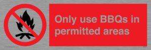 PV7274: Only use BBQs in permitted areas