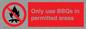 PV7274: Only use BBQs in permitted areas